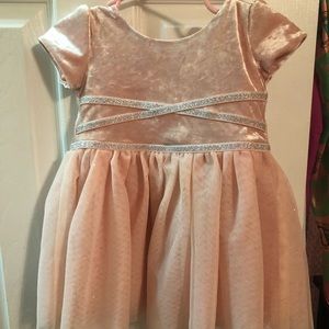 Rose Gold baby dress